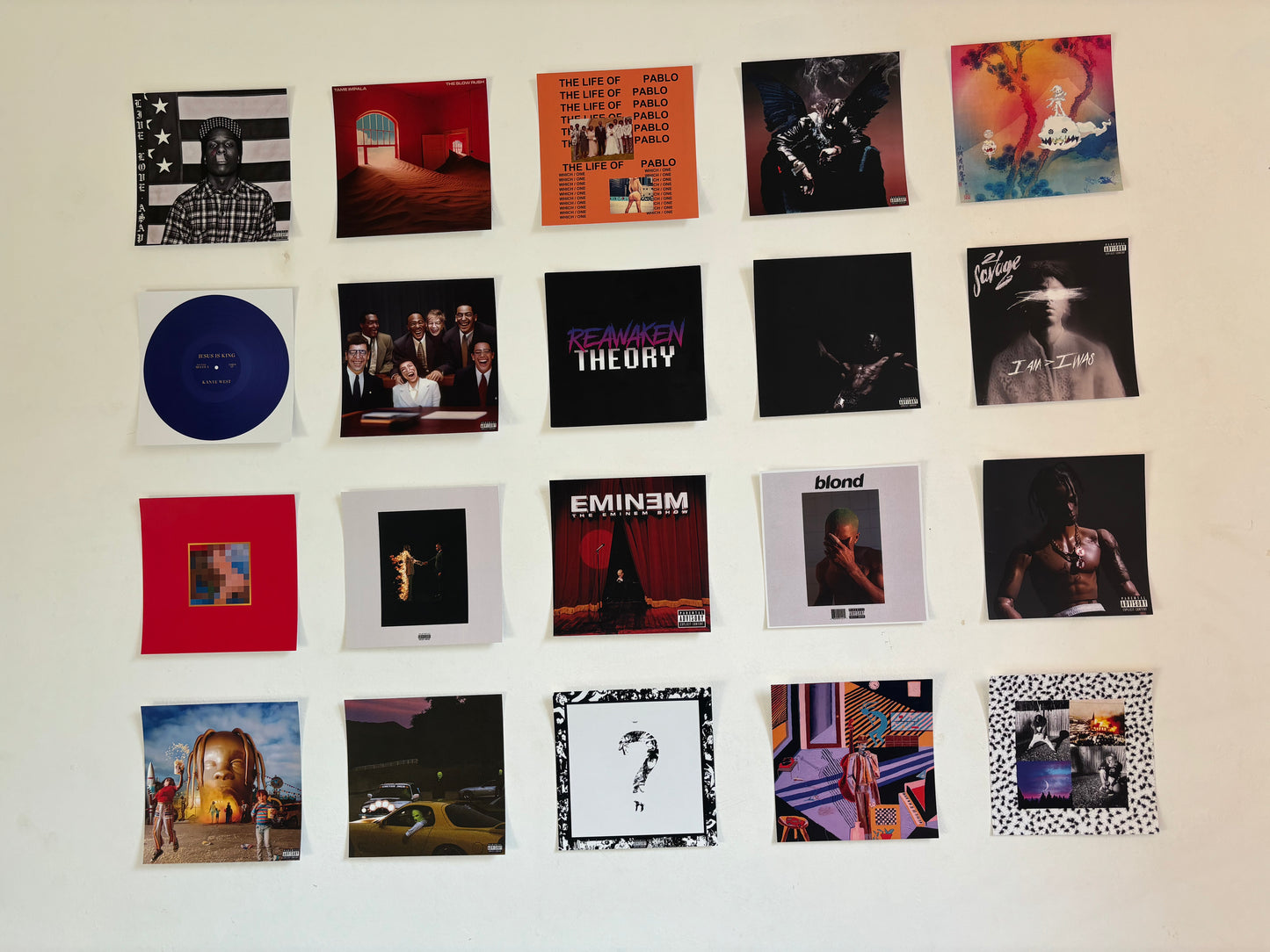 PLAYLIST - ALBUM COVER PRINTS - CUSTOM WALL COLLAGE POSTERS