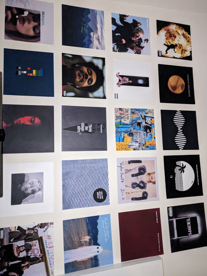 PLAYLIST - ALBUM COVER PRINTS - CUSTOM WALL COLLAGE POSTERS