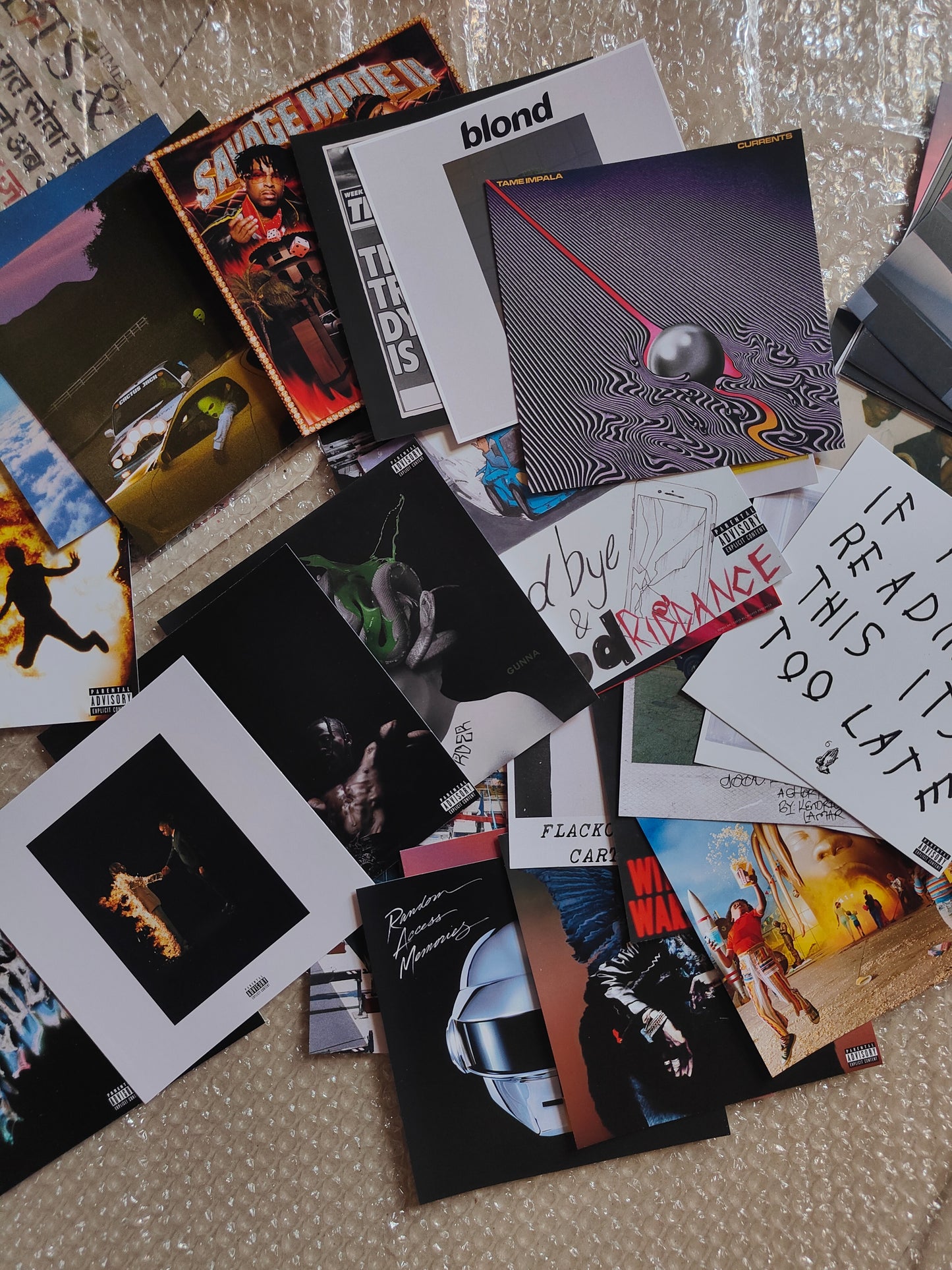 PLAYLIST - ALBUM COVER PRINTS - CUSTOM WALL COLLAGE POSTERS