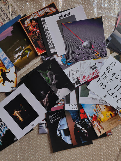 PLAYLIST - ALBUM COVER PRINTS - CUSTOM WALL COLLAGE POSTERS