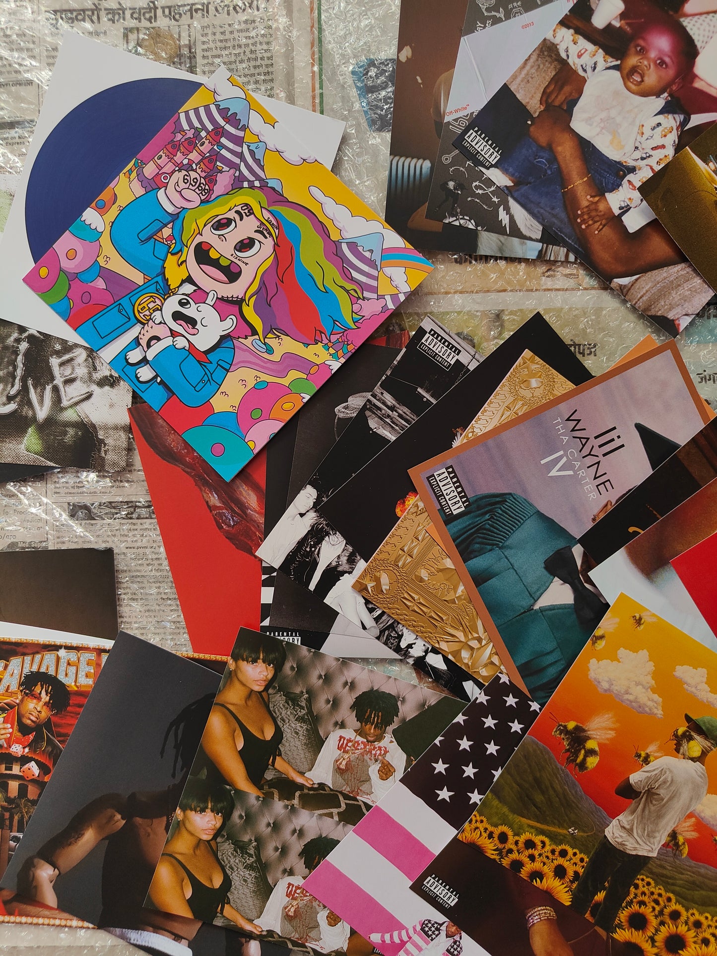 PLAYLIST - ALBUM COVER PRINTS - CUSTOM WALL COLLAGE POSTERS