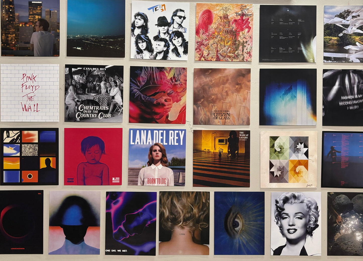 PLAYLIST - ALBUM COVER PRINTS - CUSTOM WALL COLLAGE POSTERS