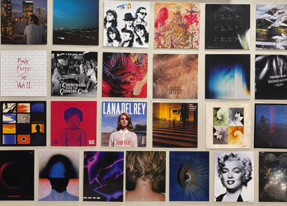 PLAYLIST - ALBUM COVER PRINTS - CUSTOM WALL COLLAGE POSTERS