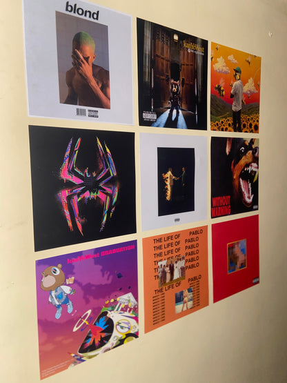 PLAYLIST - ALBUM COVER PRINTS - CUSTOM WALL COLLAGE POSTERS