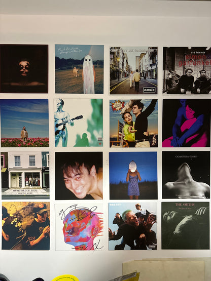 PLAYLIST - ALBUM COVER PRINTS - CUSTOM WALL COLLAGE POSTERS