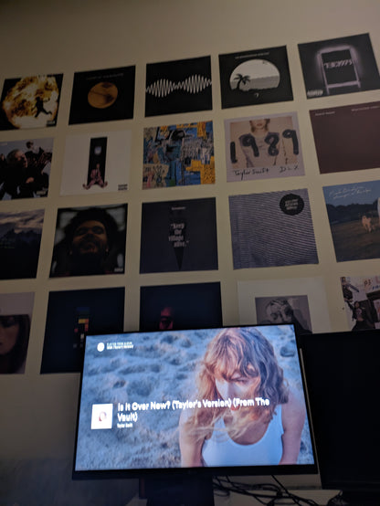 PLAYLIST - ALBUM COVER PRINTS - CUSTOM WALL COLLAGE POSTERS