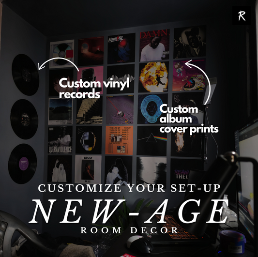 CUSTOM VINYL RECORDS - WALL DECOR