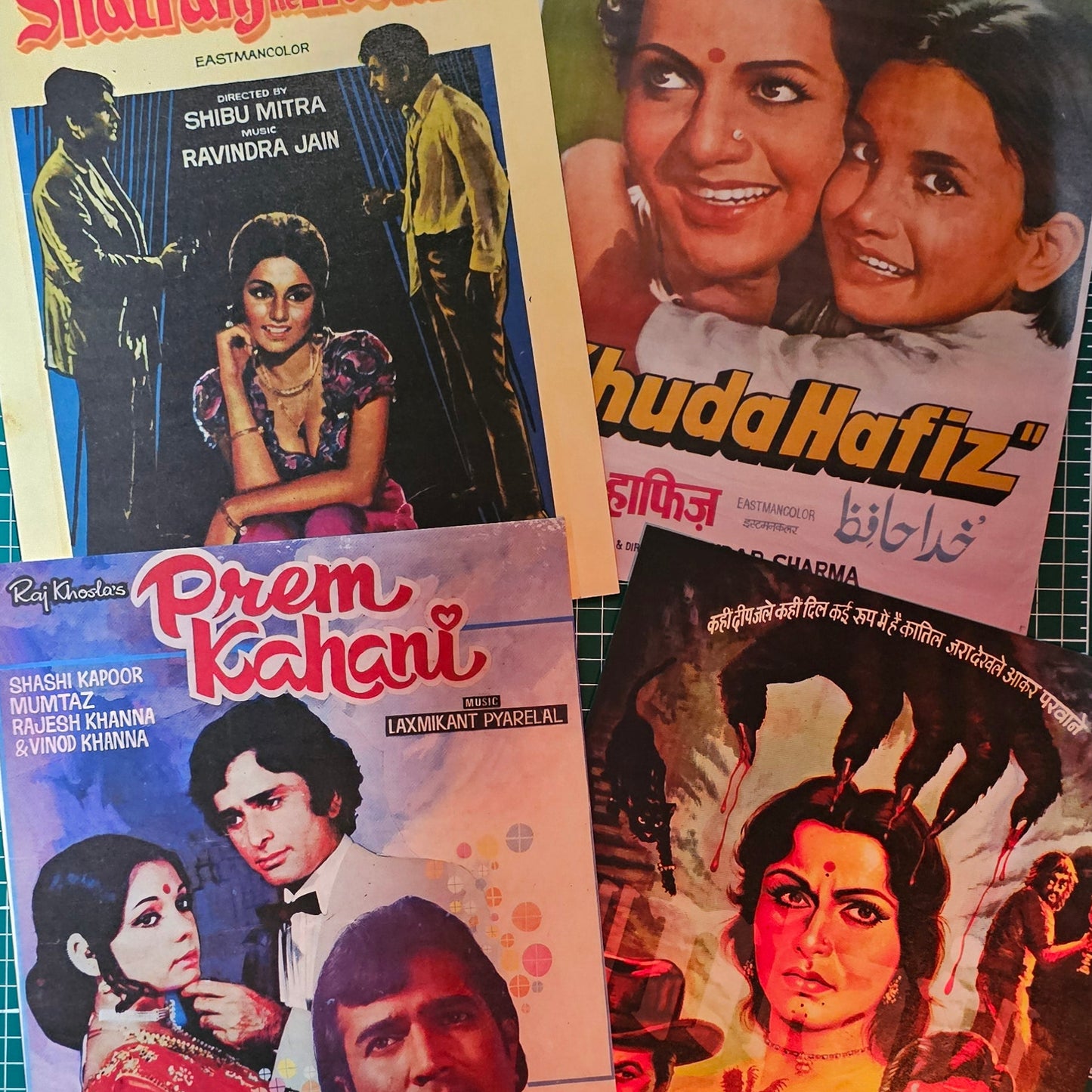 VINTAGE BOLLYWOOD - WALL COLLAGE POSTERS