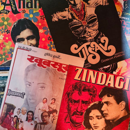 VINTAGE BOLLYWOOD - WALL COLLAGE POSTERS