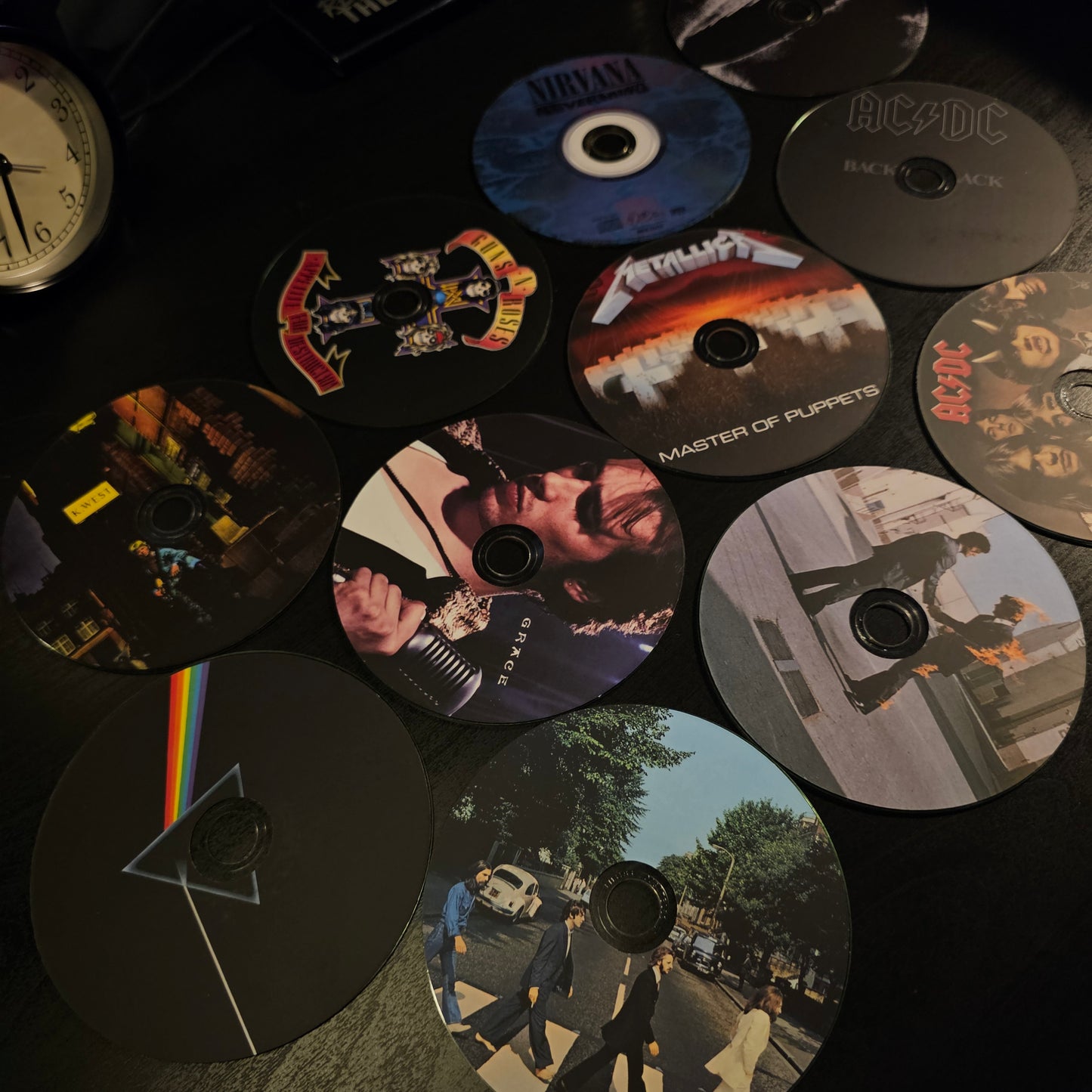 MUSIC CD DECOR SET - ROCK